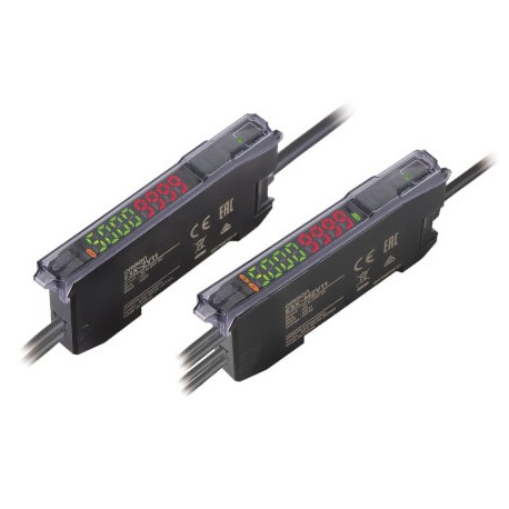 Omron E32-T21-S1 2M E32T21S12M OMRON Fiber optic sensor, through-beam, M3 with 40 mm sleeve, 0.5 mm diam..
